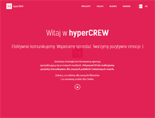 Tablet Screenshot of hypercrew.pl